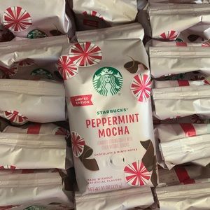 Starbucks Peppermint Mocha Ground Coffee LIMITED EDITION